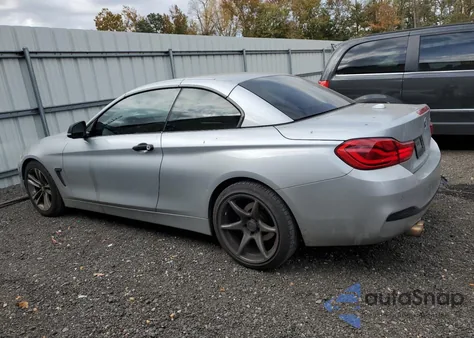 2018 BMW 430I из США, поврежденный, VIN WBA4Z1C56JEC70245